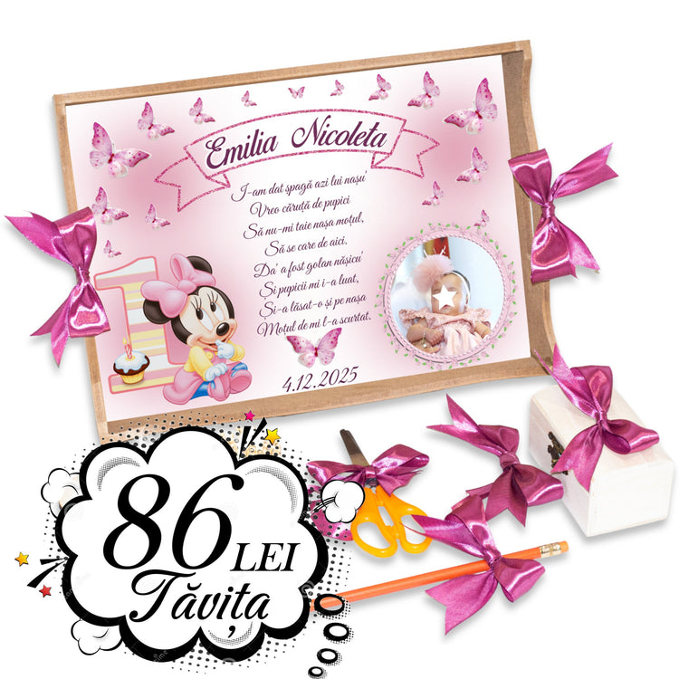 Tăvițe Fete la 86 lei