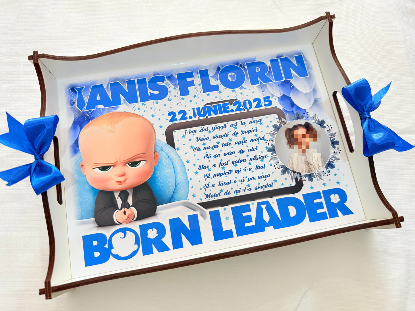 Baby Boss • Tavita de Mot Baieti • Personalizata