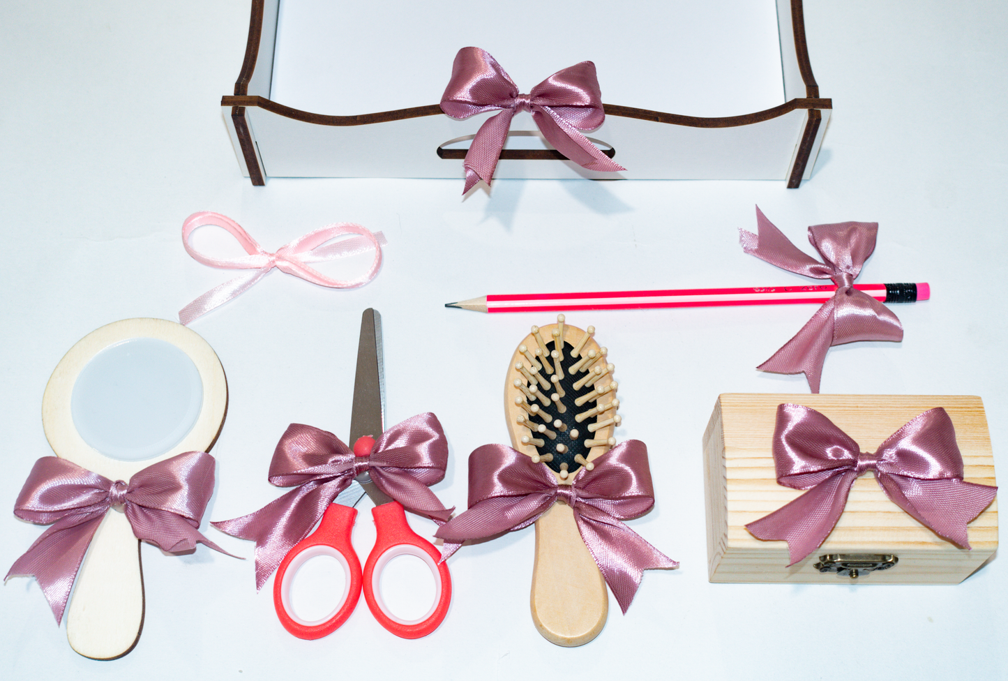 Balerina cu Flori• Tavita de Mot Fete • Personalizata