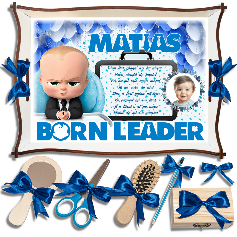 Baby Boss • Tavita de Mot Baieti • Personalizata