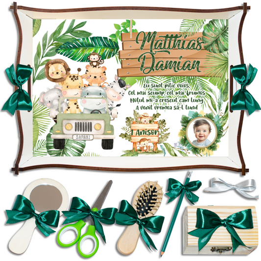 Safari • Tavita de Mot Baieti • Personalizata
