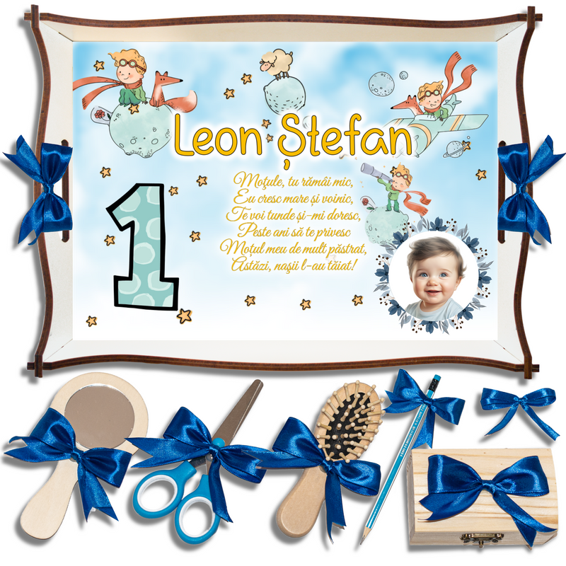 Micul Print  • Tavita de Mot Baieti • Personalizata