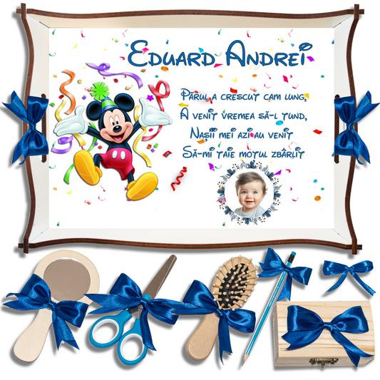 Mickey Mouse • Tavita de Mot Baieti • Personalizata