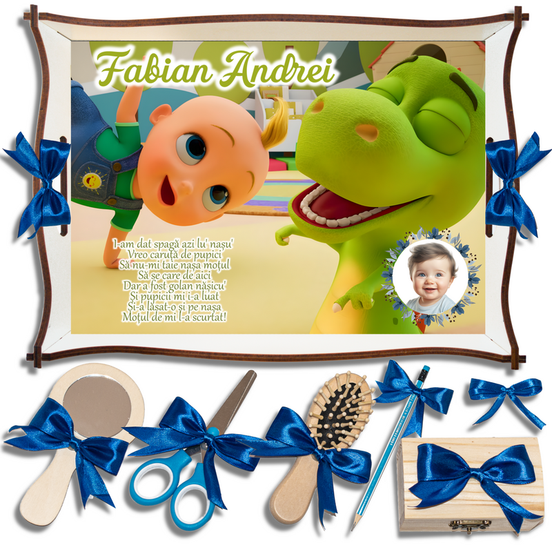 Zigaloo • Tavita de Mot Baieti • Personalizata