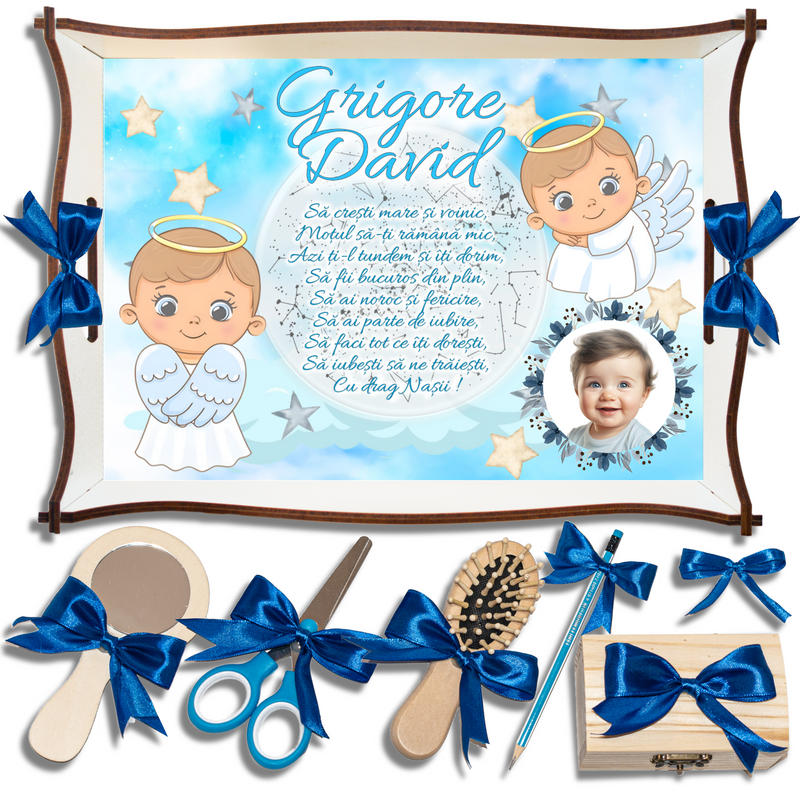 Ingerasi  • Tavita de Mot Baieti • Personalizata