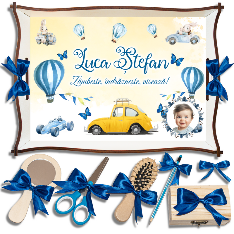 Masinuta  • Tavita de Mot Baieti • Personalizata