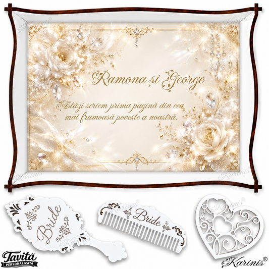 Tăviță de Mireasă Royal Crystal M47 –