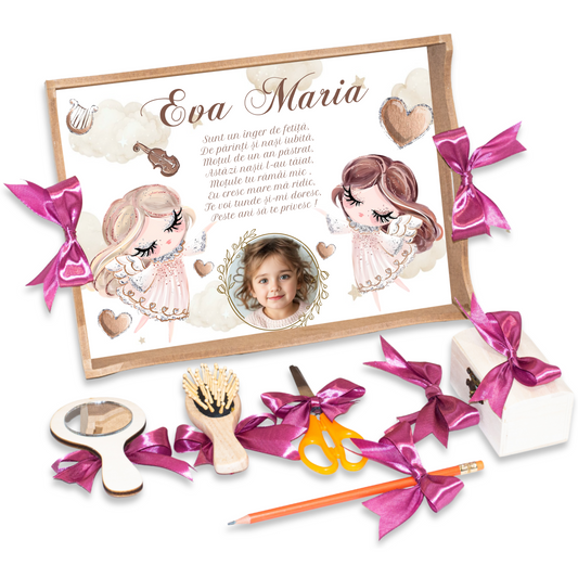 Ingeras • Tavita de Mot Fete • Personalizata