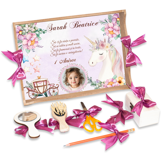 Unicorn Magic • Tavita de Mot Fete • Personalizata