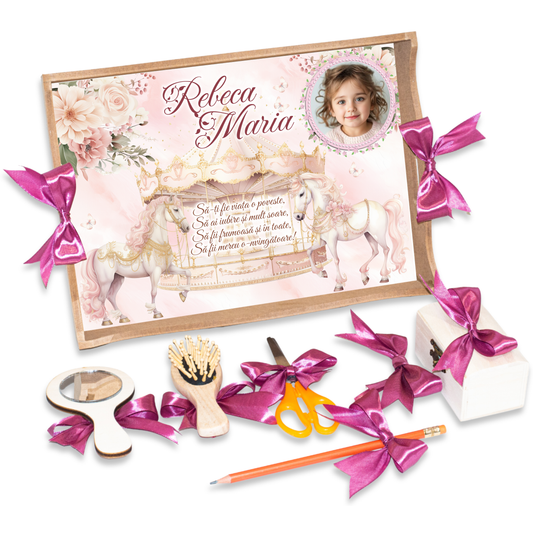 Carusel Tavita de Mot Fete  Personalizata