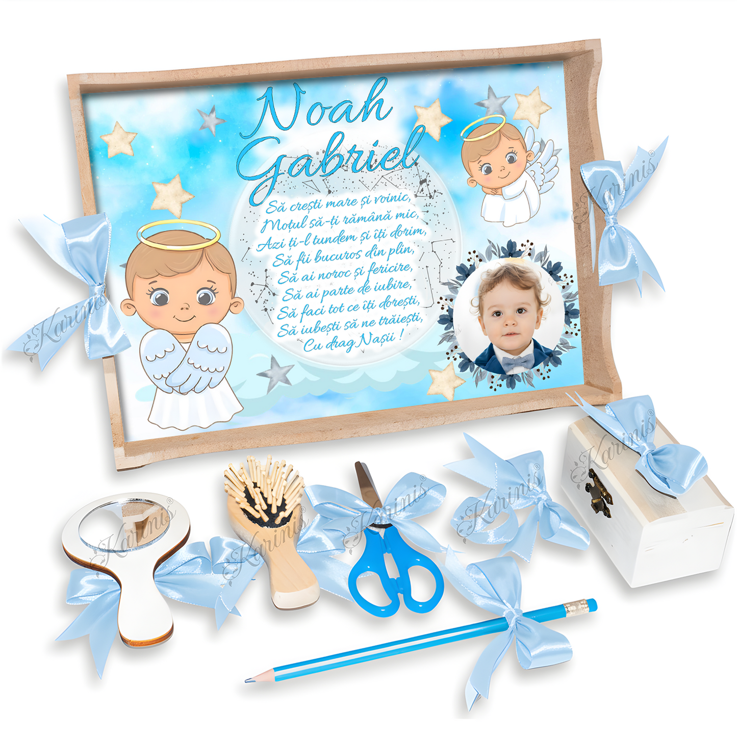 Tava Mot Ingerasi Baby Blue – Set Complet