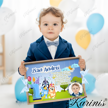 Tava Mot Bluey Adventure Baby Blue