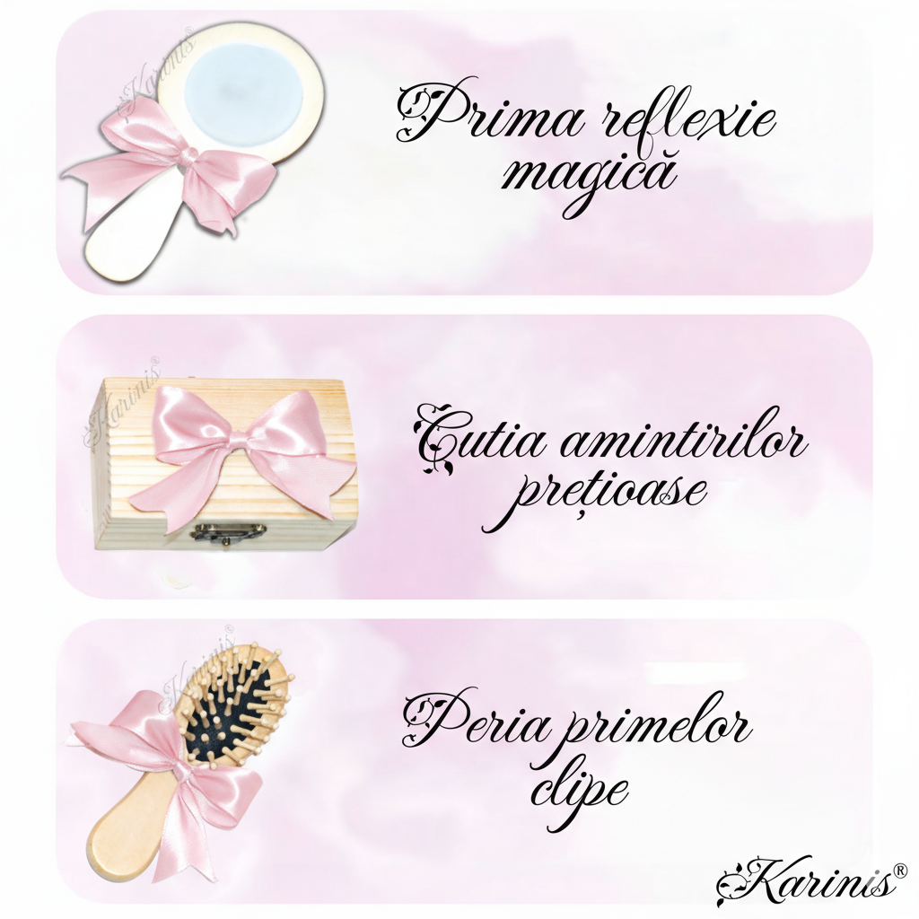Set Tavita Mot Stitch Roz - Tava Personalizata Taiere Mot Fetite Aniversare 1 An cu Artificii - Tăvița Personalizată