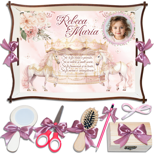 Carusel Tavita de Mot Fete Personalizata