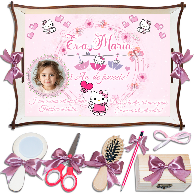 Hello Kitty de Tavita de Mot Fete Personalizata