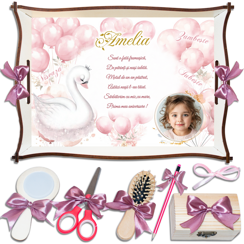 Lebada Tavita de Mot Fete Personalizata