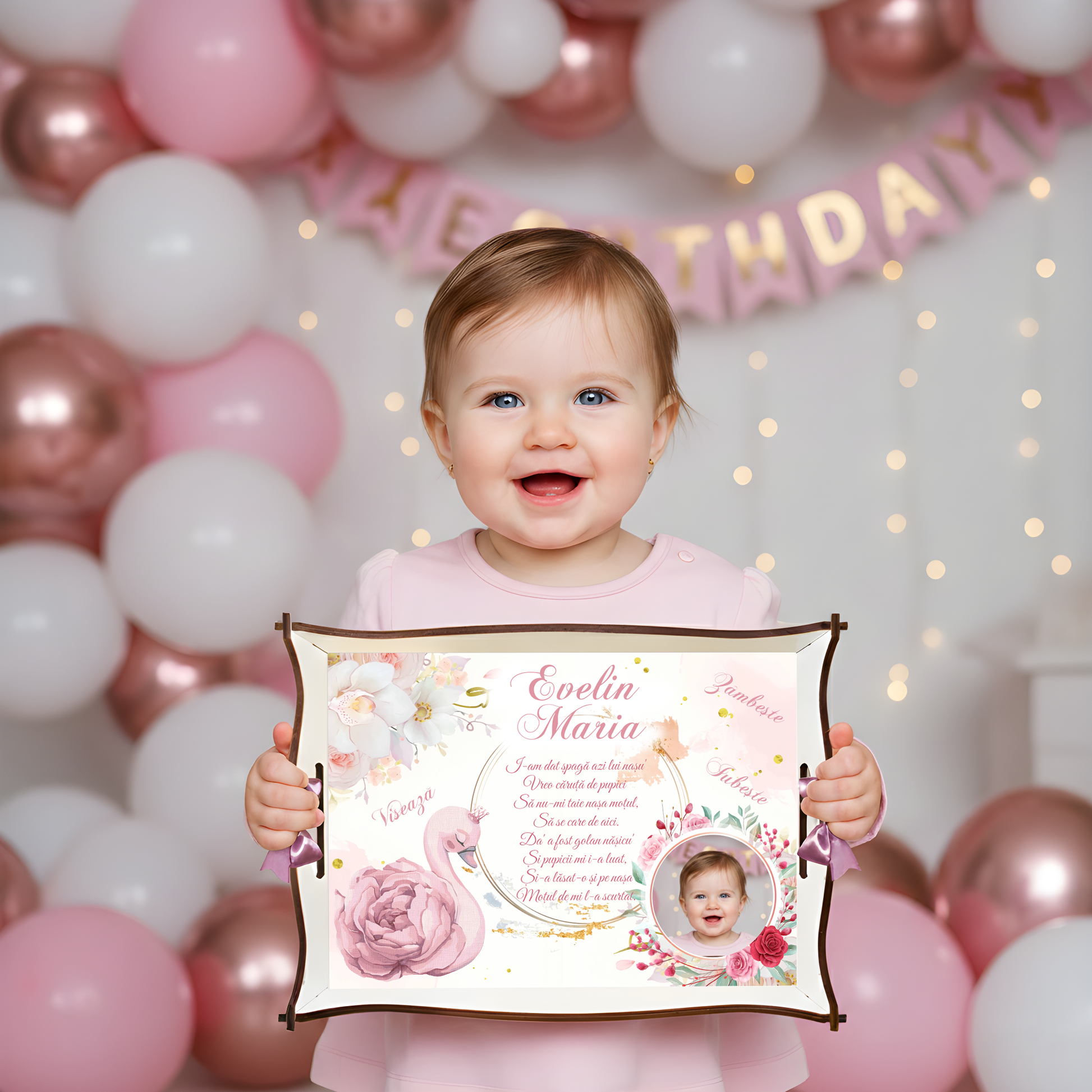 set tavita de mot fetite lebada