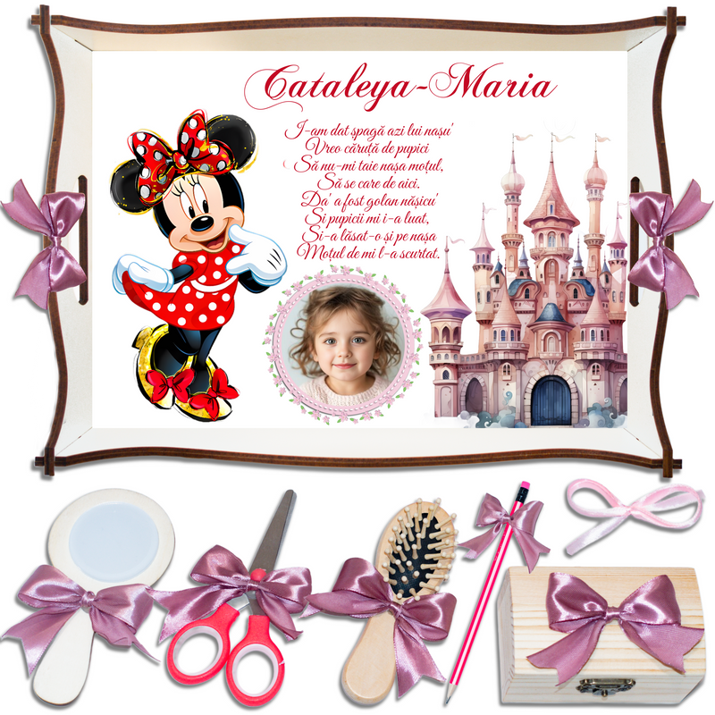 Minnie Castel• Tavita de Mot Fete • Personalizata