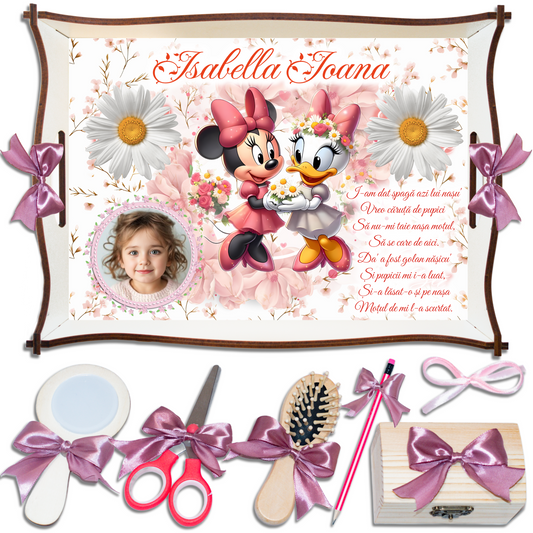 Minnie si Daizy Tavita de Mot Fete Personalizata