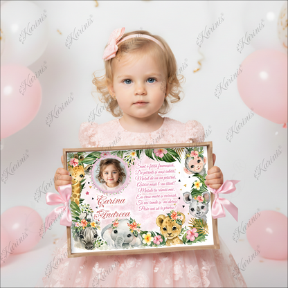 tava-taiere-mot-animalute-jungla-roz-perie-oglinda-cutiuta-suvita-personalizata