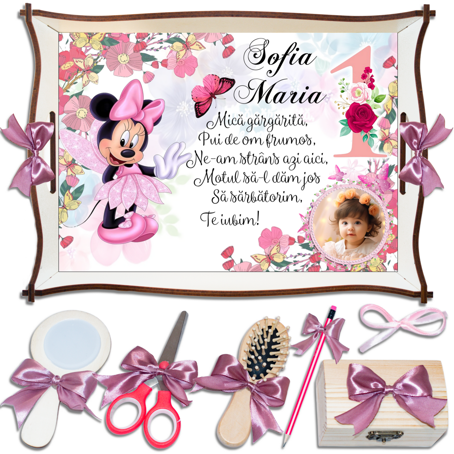 set tava de mot  minnie mouse