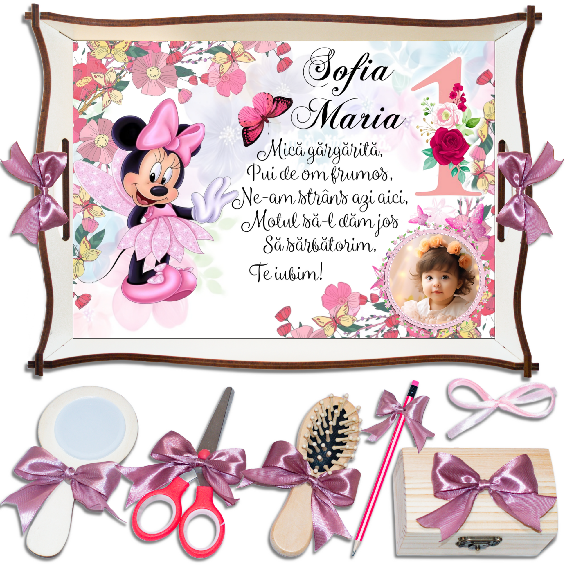 set tava de mot  minnie mouse