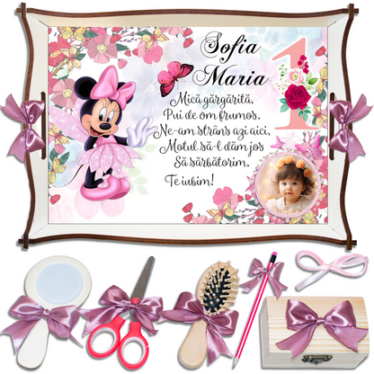 set tava de mot  minnie mouse