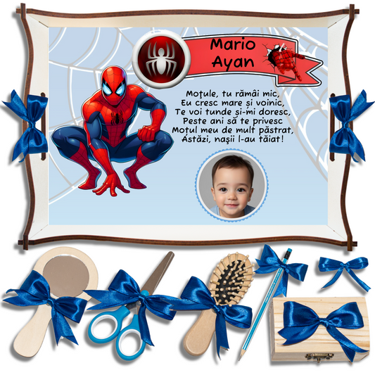 Spideman Tavita de Mot Baieti Personalizata