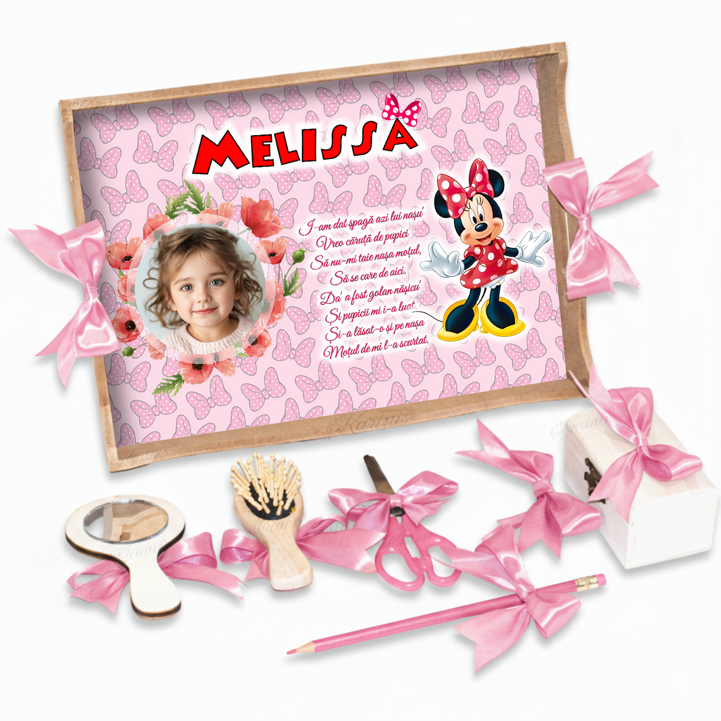 tavita-mot-minnie-mouse-roz-pastel-buline-delicate-set-aniversar-elegant