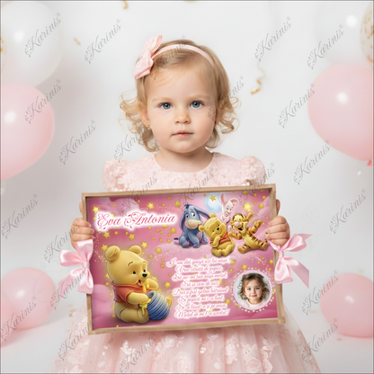 tavita-mot-winnie-the-pooh-si-prietenii-galben-miere-personalizata-set-aniversar-vesel